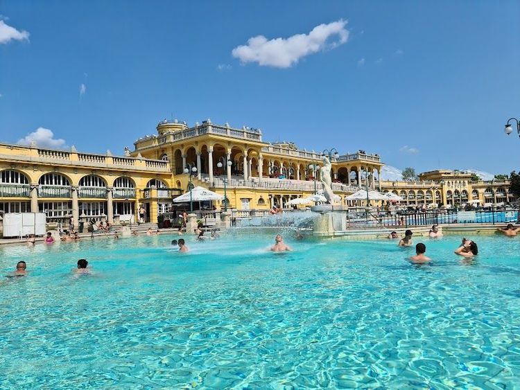 Soak in the Széchenyi Thermal Bath - Budapest - Hungary
