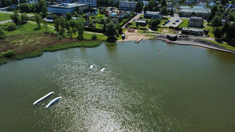 Relax at the Utena City Park and Dauniškis Lake