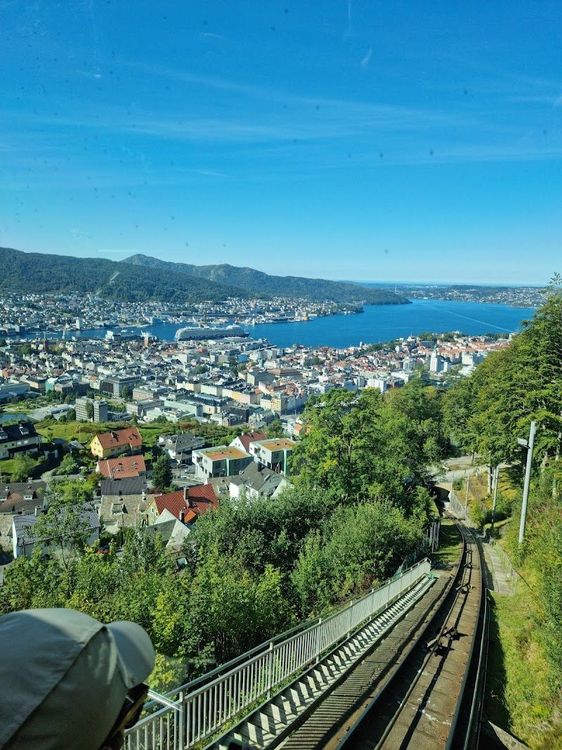 Fløibanen Funicular - Bergen - Norway