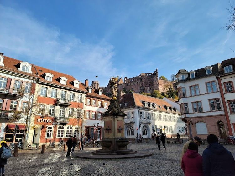 Explore the Old Town Altstadt and Marktplatz - Heidelberg - Germany