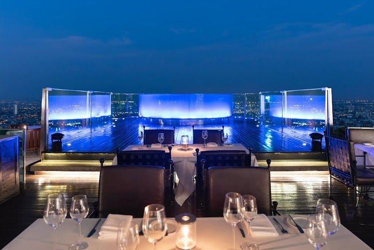 Sky Bar at Lebua State Tower - Bangkok - Thailand