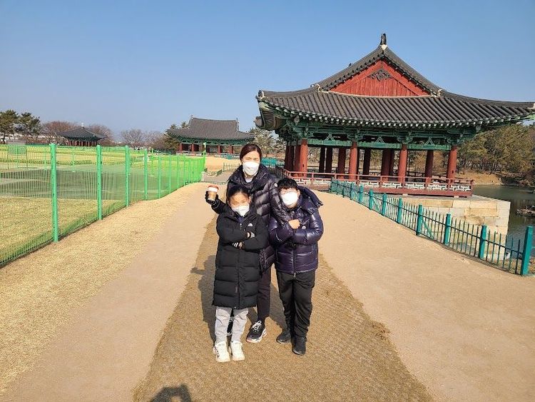 Walk around Anapji Pond (Donggung Palace and Wolji Pond) - Gyeongju - South Korea