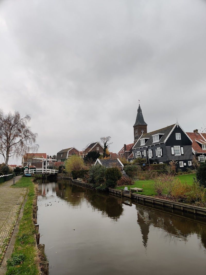 Take a scenic walk through the historic village