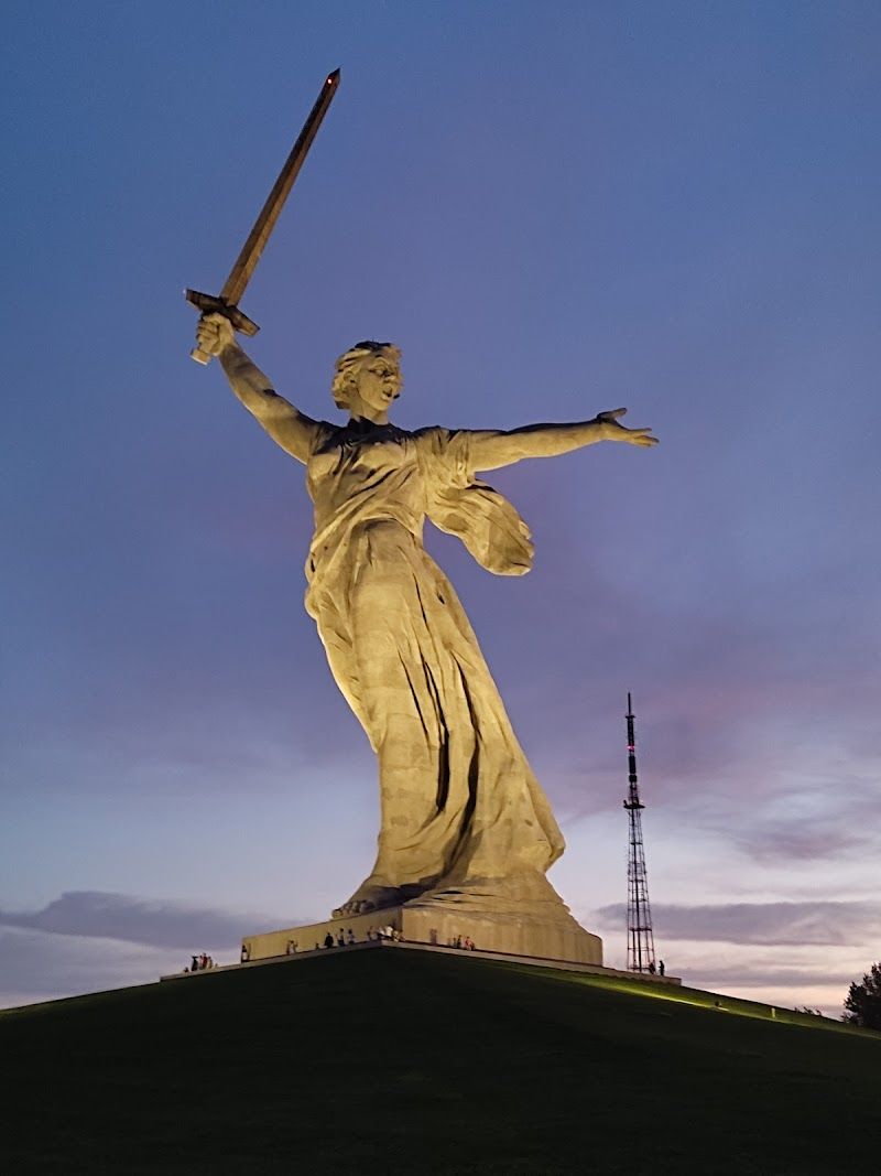 Visit the Mamayev Kurgan and The Motherland Calls Statue
