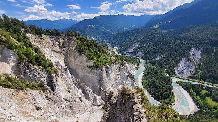 Rhine Gorge (Swiss Grand Canyon) Hike - Safiental - Switzerland
