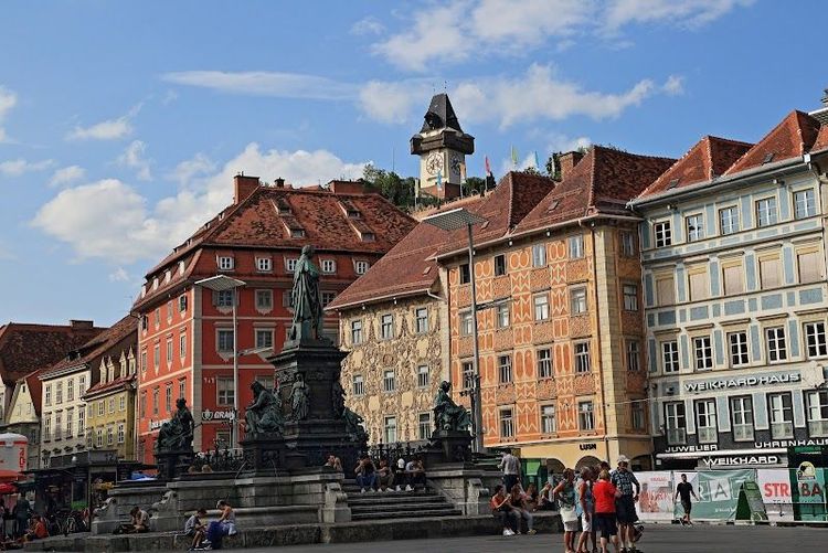 Historic Old Town (Altstadt von Graz) - Graz - Austria