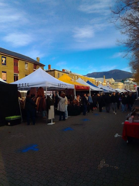 Explore Salamanca Market - Hobart - Australia