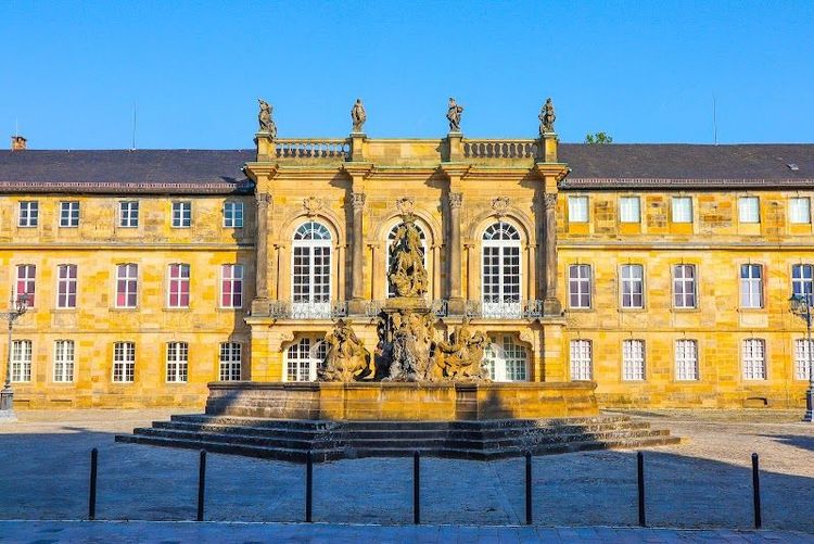 New Palace (Neues Schloss) and Hofgarten - Bayreuth - Germany