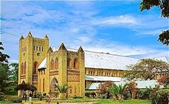 Visiting St. Peter's Cathedral - Likoma - Malawi