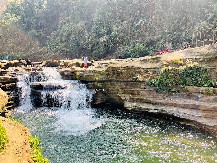 Exploring Nafakhum Waterfall - Habru Headman Para - Bangladesh