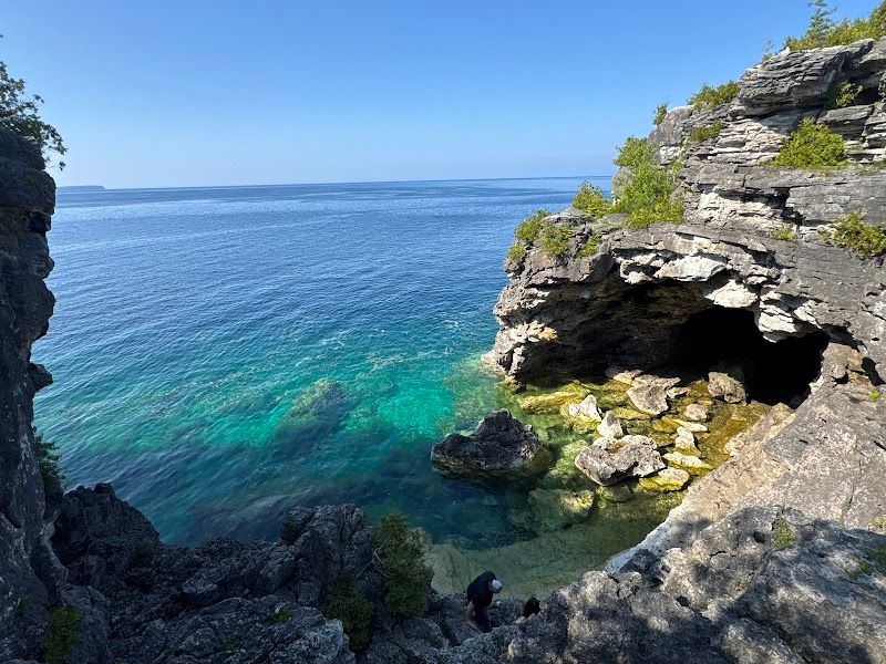Visit the Grotto in Bruce Peninsula National Park