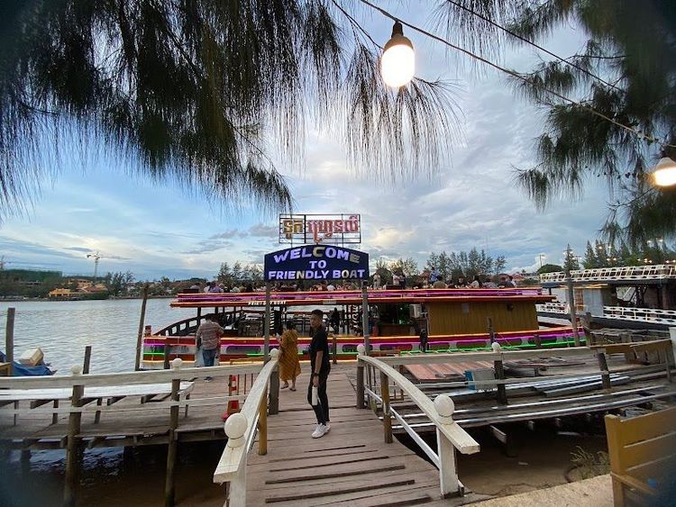 Sunset River Cruise on the Praek Tuek Chhu River - Kampot - Cambodia