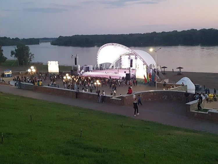 Naberezhnaya Embankment - Pavlodar - Kazakhstan