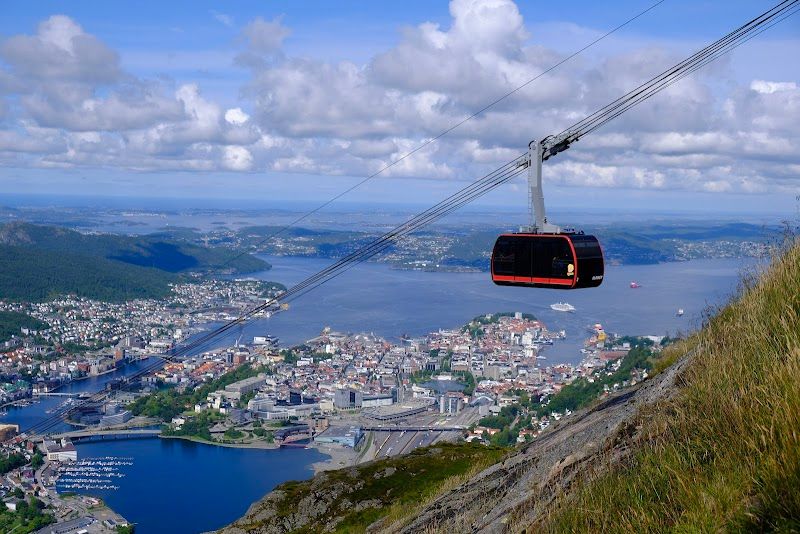 Mount Ulriken Hike or Cable Car