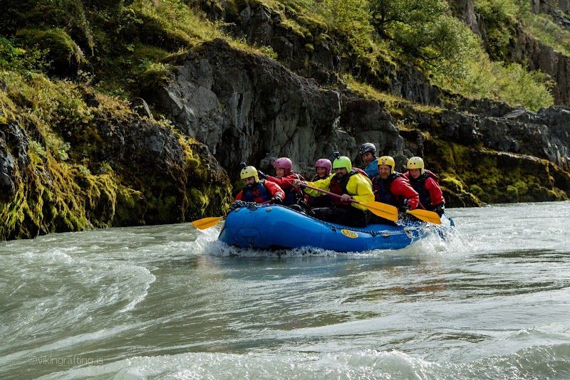 River Rafting on the West Glacial River