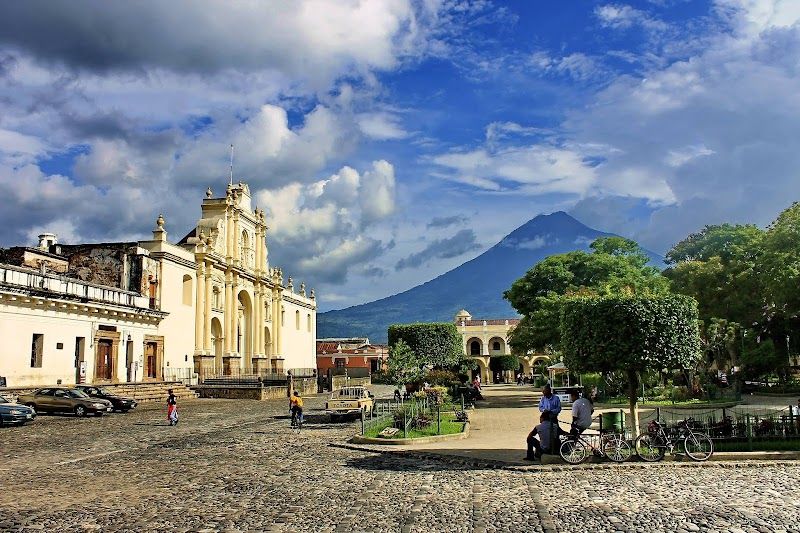Visit the Antigua Guatemala Cathedral and Central Park