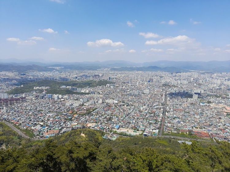 Apsan Park and Apsan Observatory - Daegu - South Korea