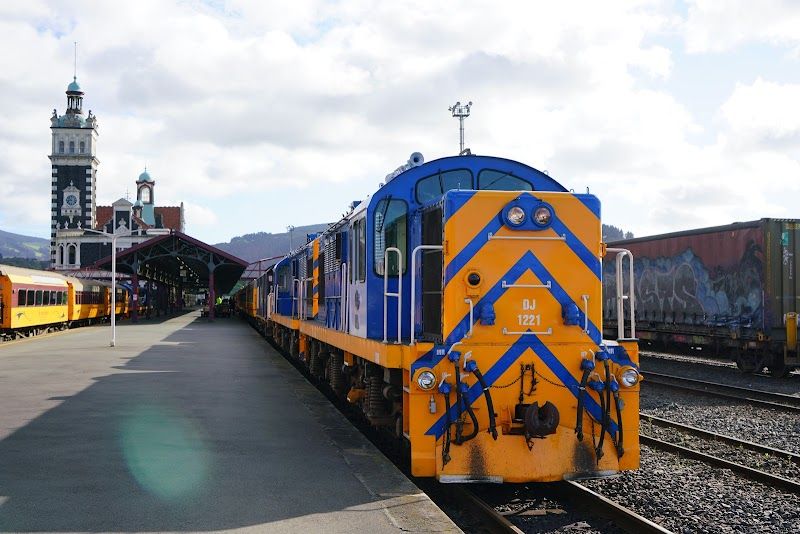 Walk the historic Dunedin Railway Station and take a scenic train ride