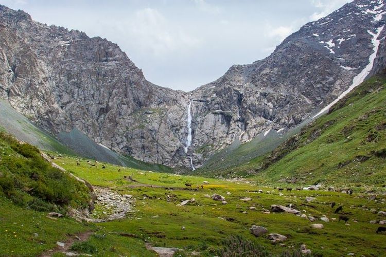 Shar Waterfall - Bash-Kaiyndy - Kyrgyzstan