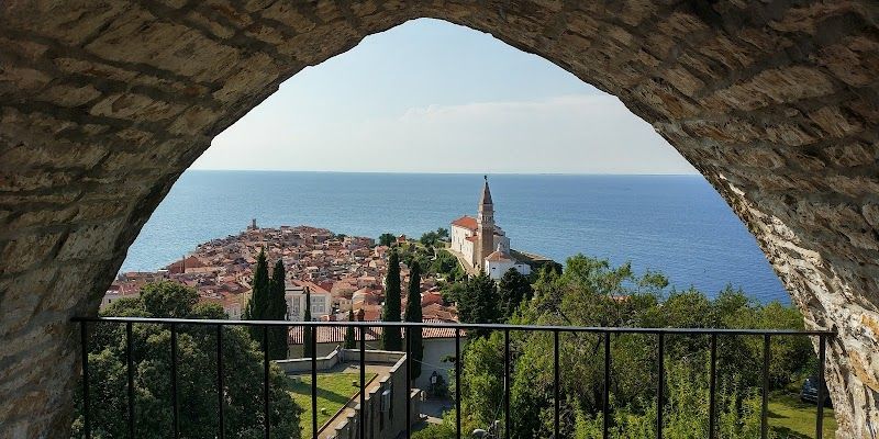 Walk along the Piran City Walls