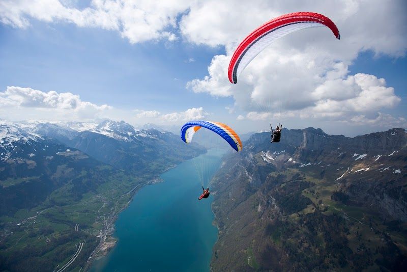 Paragliding from Walenstadtberg