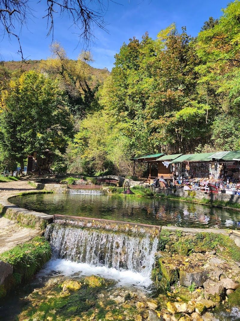 Relax at Plava Voda Blue Water Spring and Promenade