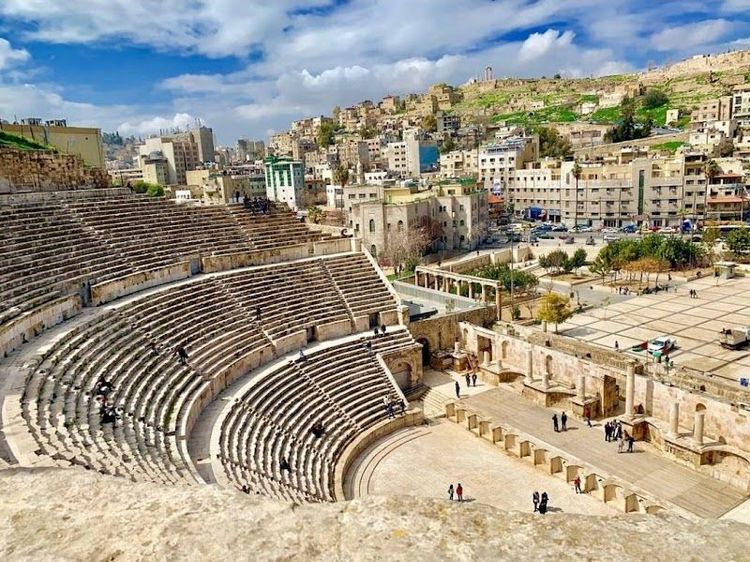 Visit the Roman Amphitheatre - Amman - Jordan