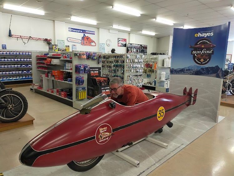 E Hayes and Sons The Worlds Fastest Indian - Invercargill - New Zealand