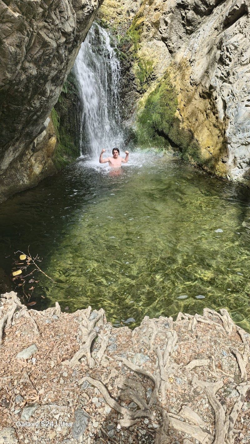 Millomeris Waterfall Sign