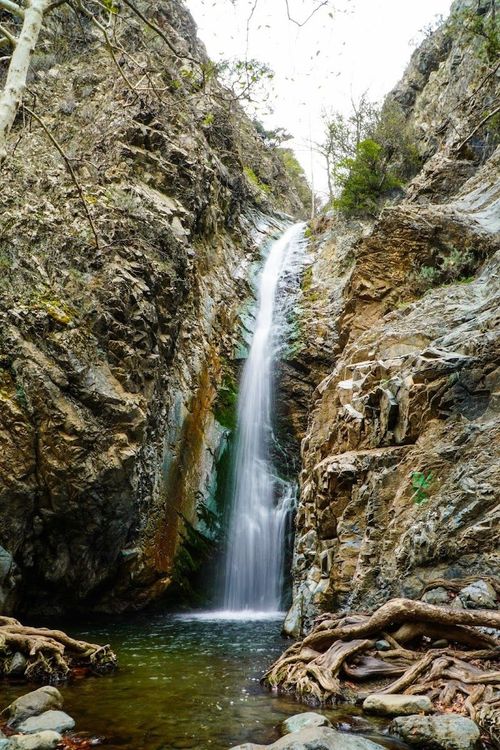 Millomeris Waterfall - Pano Platres - Cyprus