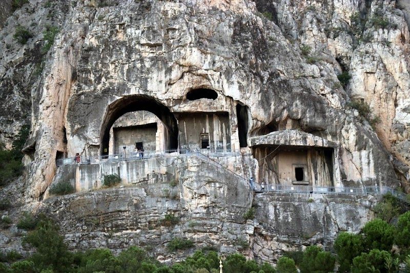 Visit the Amasya Rock Tombs