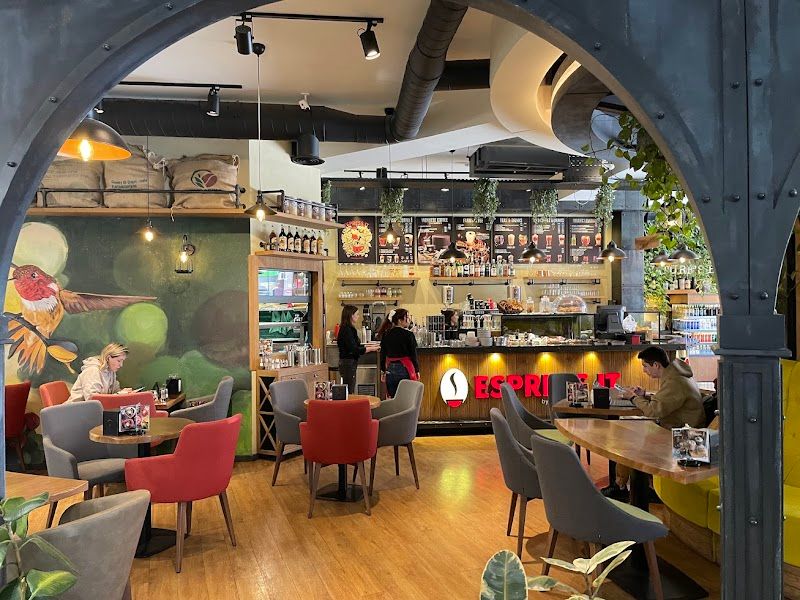 Walk along Northern Avenue and experience local cafes and shops