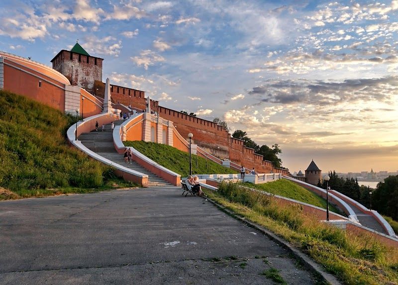 Walk along the Chkalov Staircase