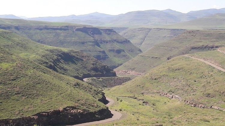 Hiking in the Maloti Mountains - Leribe - Lesotho