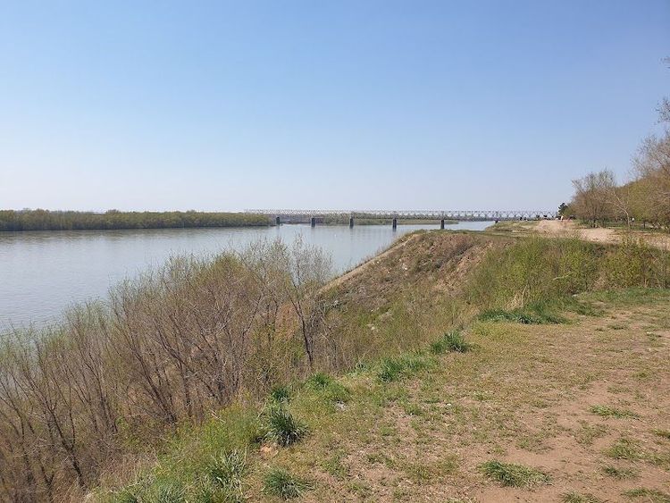 Goose Flight natural landmark - Pavlodar - Kazakhstan