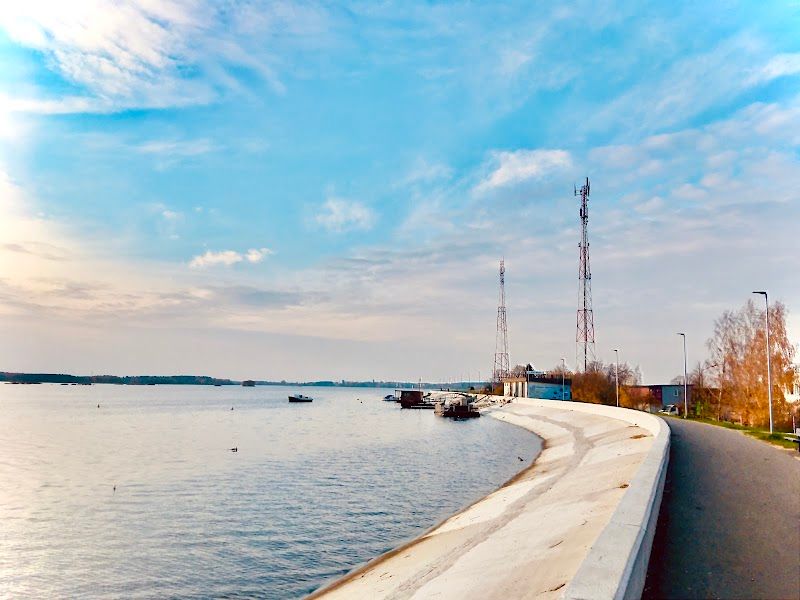 Walk Along the Daugava River Promenade