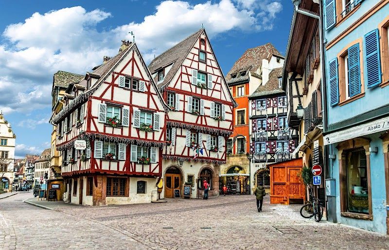 Stroll through Old Town and admire half-timbered houses
