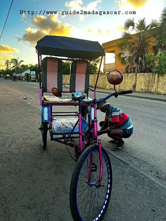 Take a Traditional Rickshaw Tour Around the City - Antsirabe - Madagascar