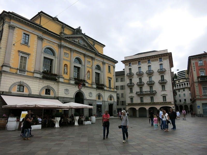 Stroll through Lugano’s Old Town and visit Piazza della Riforma