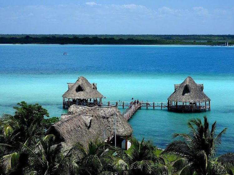 Sailing on the Lagoon of Seven Colors - Bacalar - Mexico
