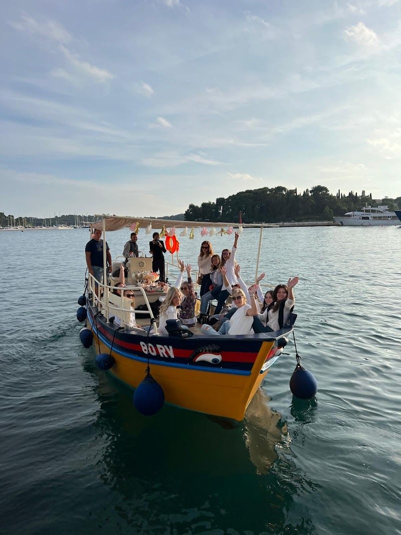 Take a boat trip to the nearby Rovinj Archipelago