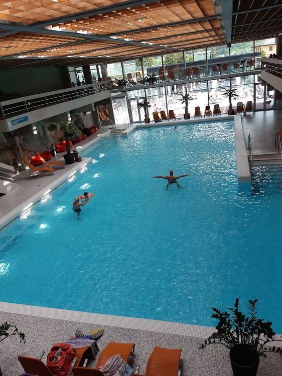 Relaxing at the Felsentherme Spa - Bad Gastein - Austria