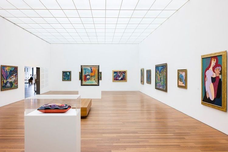 Visiting the Kirchner Museum Davos - Davos - Switzerland