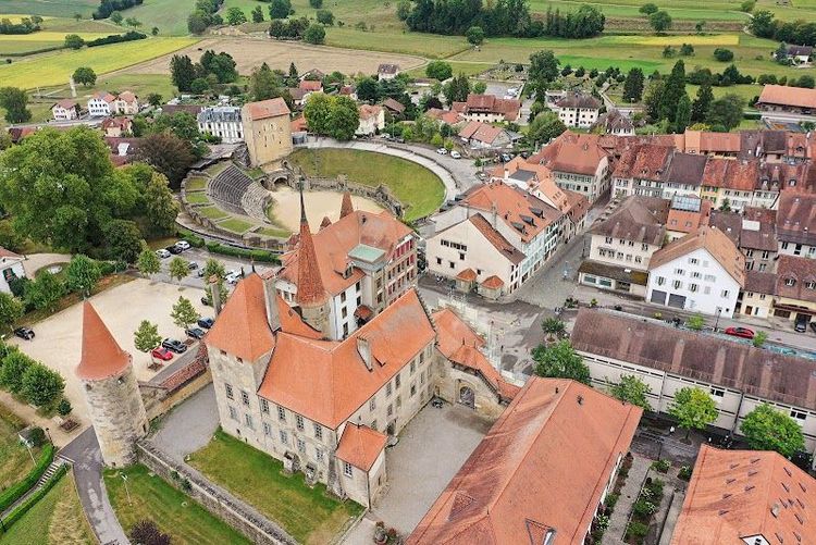 Avenches Castle (Château d'Avenches) - Avenches - Switzerland