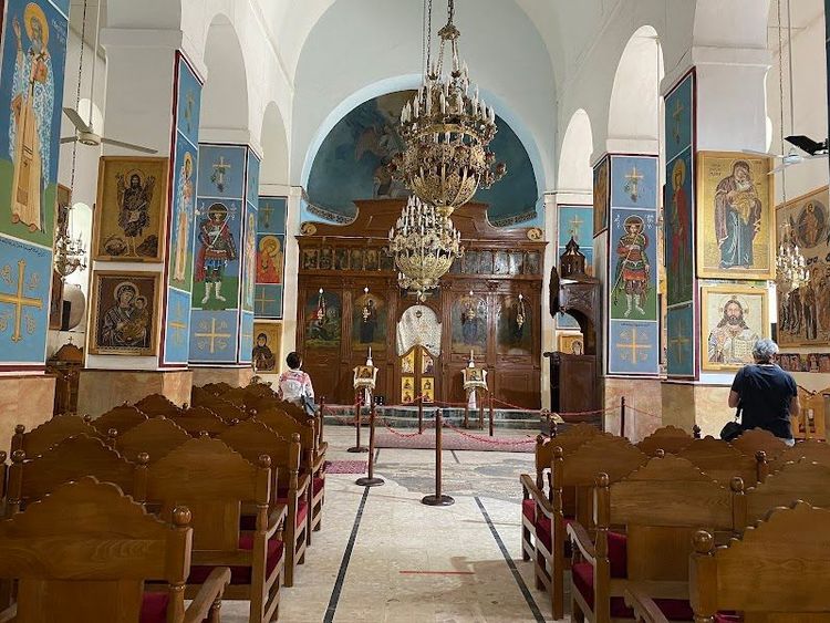 St George's Greek Orthodox Church - Madaba - Jordan - Booked ai