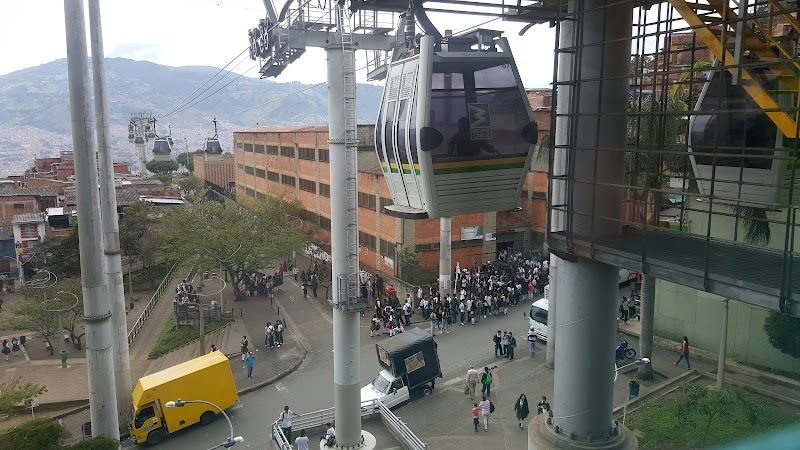 Cable-car station Santo Domingo - Medellín - Colombia - Booked ai