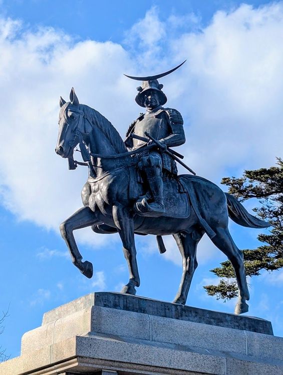 Equestrian Statue of Date Masamune - Sendai - Japan - Booked ai
