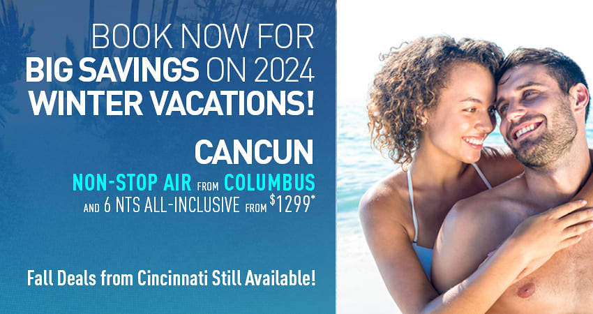 Columbus to Cancun Deals