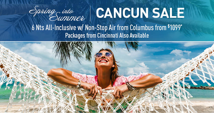 Columbus to Cancun Deals