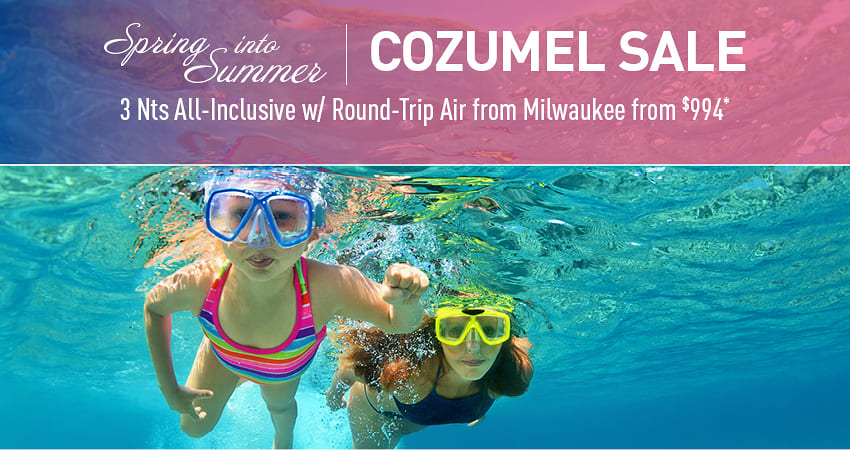 Milwaukee to Cozumel Deals